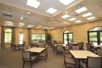 Offering over 3,000 square feet of one-level living with soaring on Estero Country Club in Florida - for sale on GolfHomes.com, golf home, golf lot