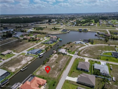 Scoop up this prime Gulf access residential lot in highly on Burnt Store Golf Club in Florida - for sale on GolfHomes.com, golf home, golf lot