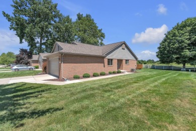 This beautifully maintained 2 bed, 2.5-bath end unit ranch condo on Fellows Creek Golf Club in Michigan - for sale on GolfHomes.com, golf home, golf lot