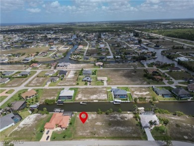 Scoop up this prime Gulf access residential lot in highly on Burnt Store Golf Club in Florida - for sale on GolfHomes.com, golf home, golf lot