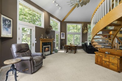 Luxury living in this commanding, quality built 3-bedroom on The Loon Golf Resort in Michigan - for sale on GolfHomes.com, golf home, golf lot