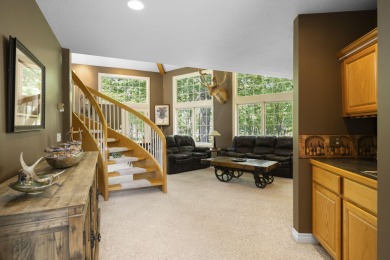 Luxury living in this commanding, quality built 3-bedroom on The Loon Golf Resort in Michigan - for sale on GolfHomes.com, golf home, golf lot