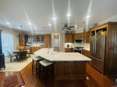 Welcome to this beautiful, rare gem nestled in one of the area's on The Course at River Oaks in Arkansas - for sale on GolfHomes.com, golf home, golf lot