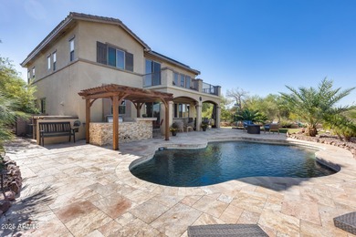 Premium corner lot backing to a wash with no neighbors behind or on Estrella Mountain Ranch Golf Course in Arizona - for sale on GolfHomes.com, golf home, golf lot
