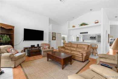 Welcome to this spacious pool home, situated in the Seven Hills on Oak Hills Country Club in Florida - for sale on GolfHomes.com, golf home, golf lot