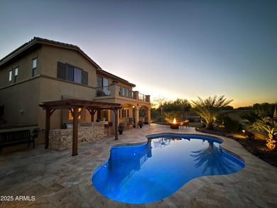 Premium corner lot backing to a wash with no neighbors behind or on Estrella Mountain Ranch Golf Course in Arizona - for sale on GolfHomes.com, golf home, golf lot