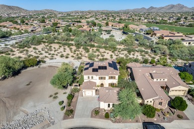 Premium corner lot backing to a wash with no neighbors behind or on Estrella Mountain Ranch Golf Course in Arizona - for sale on GolfHomes.com, golf home, golf lot