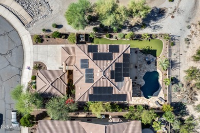 Premium corner lot backing to a wash with no neighbors behind or on Estrella Mountain Ranch Golf Course in Arizona - for sale on GolfHomes.com, golf home, golf lot