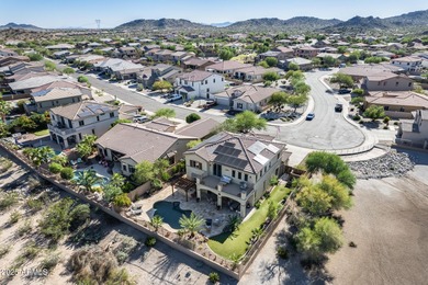 Premium corner lot backing to a wash with no neighbors behind or on Estrella Mountain Ranch Golf Course in Arizona - for sale on GolfHomes.com, golf home, golf lot