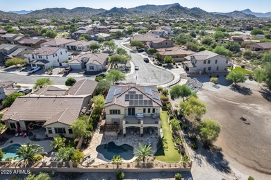 Premium corner lot backing to a wash with no neighbors behind or on Estrella Mountain Ranch Golf Course in Arizona - for sale on GolfHomes.com, golf home, golf lot