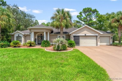 This exquisite 3-bedroom, 2-bathroom home, spanning 2,109 square on Sugarmill Woods Golf and Country Club in Florida - for sale on GolfHomes.com, golf home, golf lot