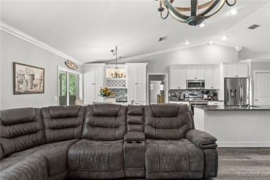 This exquisite 3-bedroom, 2-bathroom home, spanning 2,109 square on Sugarmill Woods Golf and Country Club in Florida - for sale on GolfHomes.com, golf home, golf lot