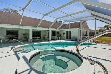Welcome to this spacious pool home, situated in the Seven Hills on Oak Hills Country Club in Florida - for sale on GolfHomes.com, golf home, golf lot