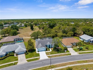 Welcome to this spacious pool home, situated in the Seven Hills on Oak Hills Country Club in Florida - for sale on GolfHomes.com, golf home, golf lot