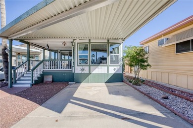 Move in ready and fully furnished 1 bed with 2 full baths! Home on Riverview Golf Course in Arizona - for sale on GolfHomes.com, golf home, golf lot