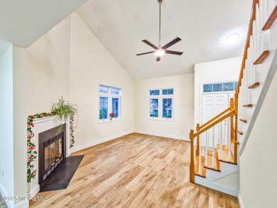 Welcome to this stunning, newly upgraded end-unit townhouse on Greenbriar At Whittingham in New Jersey - for sale on GolfHomes.com, golf home, golf lot