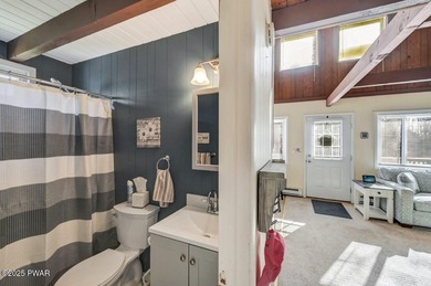 Escape to this charming chalet located in the Hideout a on The Hideout Golf in Pennsylvania - for sale on GolfHomes.com, golf home, golf lot