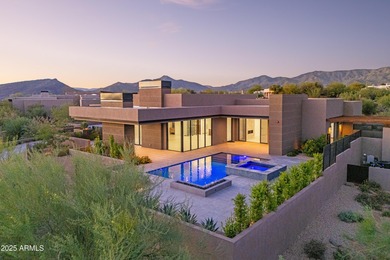 Newly completed, this 4 bedroom, 4.5 bath residence in Desert on Desert Mountain Golf Club - Renegade Course in Arizona - for sale on GolfHomes.com, golf home, golf lot
