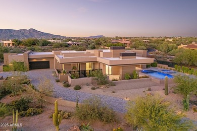 Newly completed, this 4 bedroom, 4.5 bath residence in Desert on Desert Mountain Golf Club - Renegade Course in Arizona - for sale on GolfHomes.com, golf home, golf lot