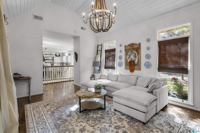 The Beautiful *COTTAGE ON THE COURSE* can now be yours. Located on Inverness Country Club in Alabama - for sale on GolfHomes.com, golf home, golf lot