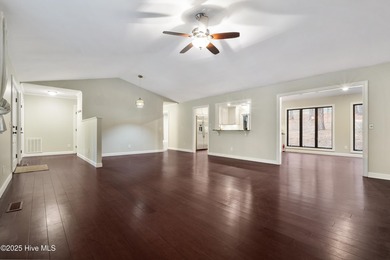 Tucked away among the lovely trees, this brick ranch is nestled on Southern Pines Country Club in North Carolina - for sale on GolfHomes.com, golf home, golf lot