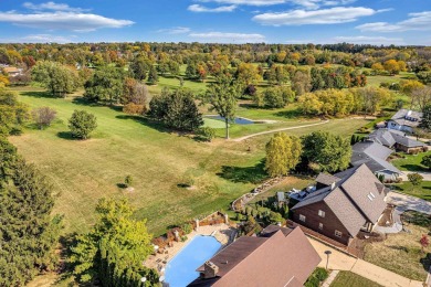 Unique luxury home, one-of-a-kind for its neighborhood on Monroe Country Club in Wisconsin - for sale on GolfHomes.com, golf home, golf lot