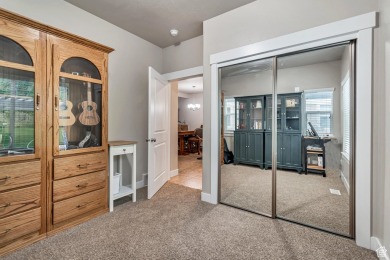Directly off the kitchen leads to a PRIVATE cover patio, with no on Schneiters Pebble Brook Golf Course in Utah - for sale on GolfHomes.com, golf home, golf lot
