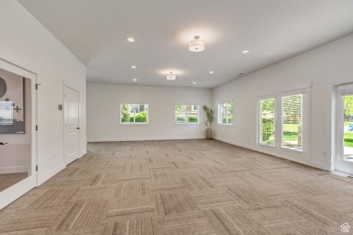 Directly off the kitchen leads to a PRIVATE cover patio, with no on Schneiters Pebble Brook Golf Course in Utah - for sale on GolfHomes.com, golf home, golf lot