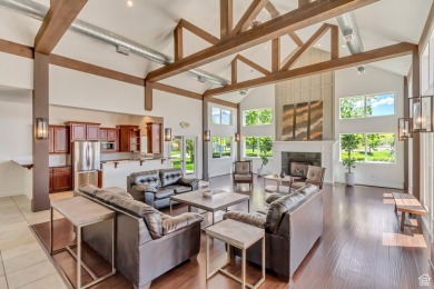 Directly off the kitchen leads to a PRIVATE cover patio, with no on Schneiters Pebble Brook Golf Course in Utah - for sale on GolfHomes.com, golf home, golf lot