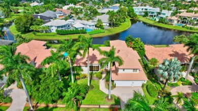 This 4-bedroom + office home is located on a private cul-de-sac on St. Andrews Country Club of Boca Raton in Florida - for sale on GolfHomes.com, golf home, golf lot