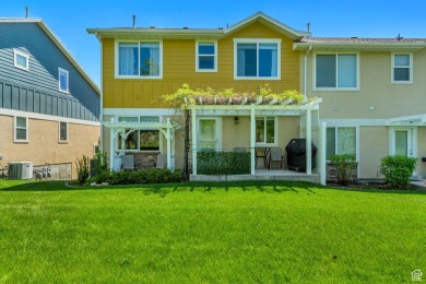 Directly off the kitchen leads to a PRIVATE cover patio, with no on Schneiters Pebble Brook Golf Course in Utah - for sale on GolfHomes.com, golf home, golf lot