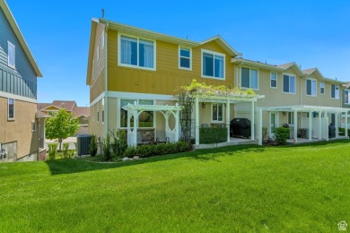 Directly off the kitchen leads to a PRIVATE cover patio, with no on Schneiters Pebble Brook Golf Course in Utah - for sale on GolfHomes.com, golf home, golf lot