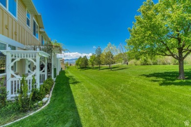 Directly off the kitchen leads to a PRIVATE cover patio, with no on Schneiters Pebble Brook Golf Course in Utah - for sale on GolfHomes.com, golf home, golf lot