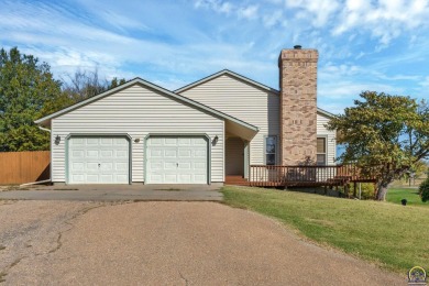 Discover this delightful home with picturesque views of the on Lake Perry Country Club in Kansas - for sale on GolfHomes.com, golf home, golf lot