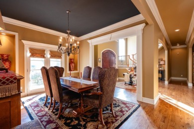 This beautiful 5-bed, 3.5-bath home, located in the exclusive on Chenal Country Club - Bear Den Mountain in Arkansas - for sale on GolfHomes.com, golf home, golf lot