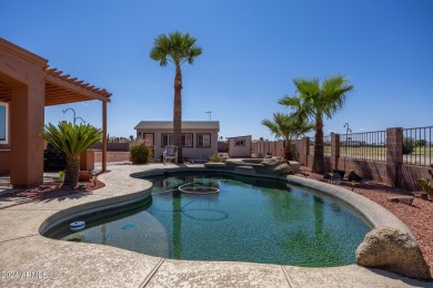 It is hard to list all the improvements made by the present on Arizona City Golf Club in Arizona - for sale on GolfHomes.com, golf home, golf lot