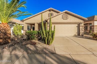 Immaculate single-level home with a bright, open floor plan on The Golf Club At Johnson Ranch in Arizona - for sale on GolfHomes.com, golf home, golf lot
