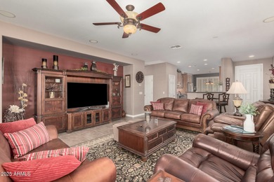 Immaculate single-level home with a bright, open floor plan on The Golf Club At Johnson Ranch in Arizona - for sale on GolfHomes.com, golf home, golf lot