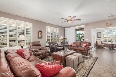 Immaculate single-level home with a bright, open floor plan on The Golf Club At Johnson Ranch in Arizona - for sale on GolfHomes.com, golf home, golf lot
