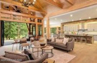 BRAND NEW LUXURY MOUNTAIN HOME Currently Under Construction on Lake Naomi Timber Trails Golf Club in Pennsylvania - for sale on GolfHomes.com, golf home, golf lot
