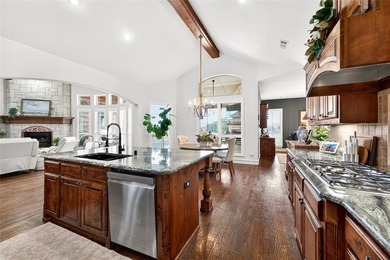 Exceptional one-story Paul Taylor home on an oversized corner on Gentle Creek Golf Club in Texas - for sale on GolfHomes.com, golf home, golf lot