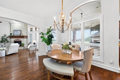 Exceptional one-story Paul Taylor home on an oversized corner on Gentle Creek Golf Club in Texas - for sale on GolfHomes.com, golf home, golf lot