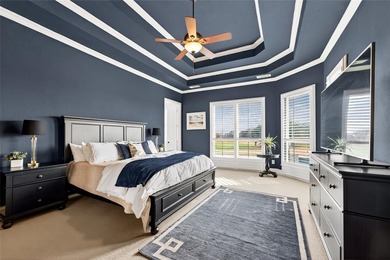 Exceptional one-story Paul Taylor home on an oversized corner on Gentle Creek Golf Club in Texas - for sale on GolfHomes.com, golf home, golf lot