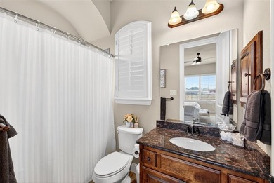 Exceptional one-story Paul Taylor home on an oversized corner on Gentle Creek Golf Club in Texas - for sale on GolfHomes.com, golf home, golf lot