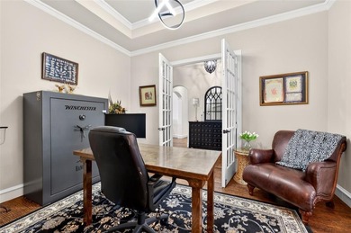 Exceptional one-story Paul Taylor home on an oversized corner on Gentle Creek Golf Club in Texas - for sale on GolfHomes.com, golf home, golf lot