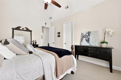 Exceptional one-story Paul Taylor home on an oversized corner on Gentle Creek Golf Club in Texas - for sale on GolfHomes.com, golf home, golf lot