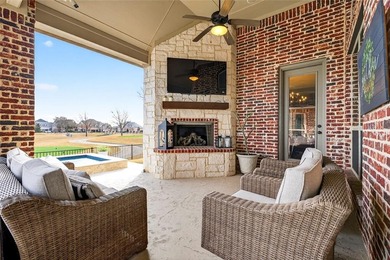 Exceptional one-story Paul Taylor home on an oversized corner on Gentle Creek Golf Club in Texas - for sale on GolfHomes.com, golf home, golf lot