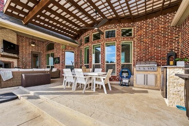 Exceptional one-story Paul Taylor home on an oversized corner on Gentle Creek Golf Club in Texas - for sale on GolfHomes.com, golf home, golf lot