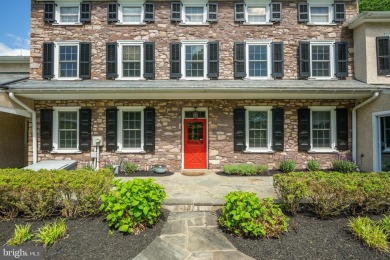 This truly amazing renovated 1795 stone farmhouse boasts Six on Talamore Country Club in Pennsylvania - for sale on GolfHomes.com, golf home, golf lot