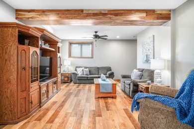 Charming LAKEFRONT RANCH WITH WALKOUT BASEMENT WITH OVER 3300 on Lake of Four Seasons Country Club in Indiana - for sale on GolfHomes.com, golf home, golf lot